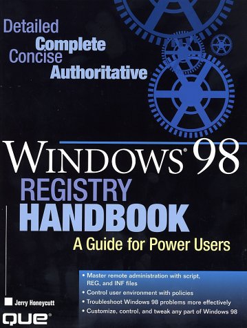 Stock image for Windows 98 Registry Handbook for sale by a2zbooks