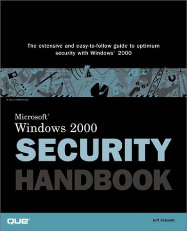 9780789719997: MS Windows 2000 Security Handbook