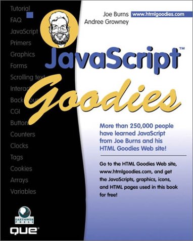 Beispielbild fr Javascript Goodies zum Verkauf von SecondSale