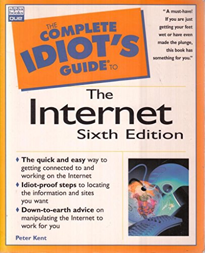 Beispielbild fr The Complete Idiot's Guide to The Internet zum Verkauf von Wonder Book