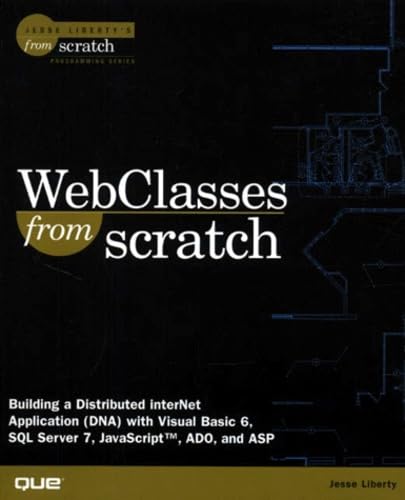 Beispielbild fr WebClasses From Scratch zum Verkauf von Wonder Book