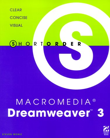 Beispielbild fr Short Order Macromedia Dreamweaver 3 zum Verkauf von Wonder Book