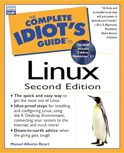 Stock image for The Complete Idiot's Guide to Linux Second Edition with CD for sale by Inga's Original Choices