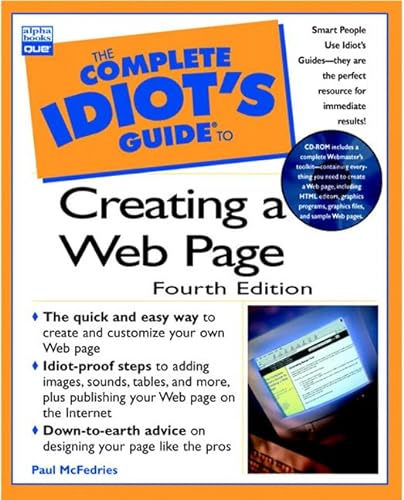 9780789722560: Complete Idiot's Guide To Creating A Web Page