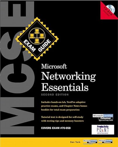 McSe Microsoft Networking Essentials: Chapter Notes : Exam Guide Covers Exam #70-058 (9780789722652) by York, Dan