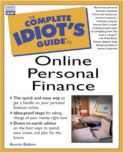 Stock image for Complete Idiot's Guide to Online Personal Finance for sale by ZBK Books