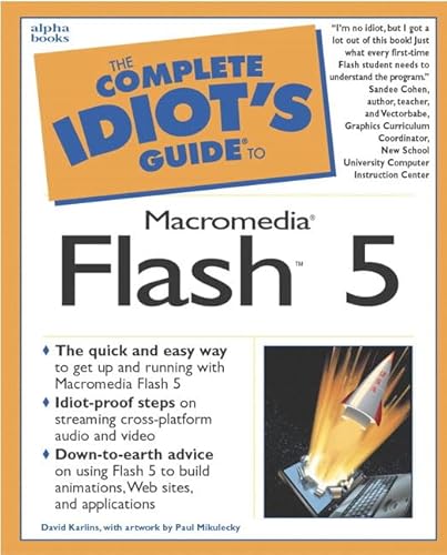 Stock image for Complete Idiot's Guide to Macromedia Flash 5 (Complete Idiot's Guide to (Computer)) for sale by WorldofBooks