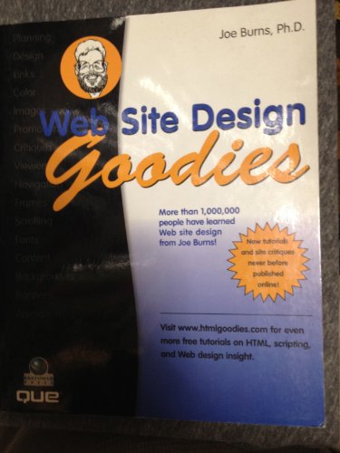 Imagen de archivo de Web Site Design Goodies a la venta por Better World Books