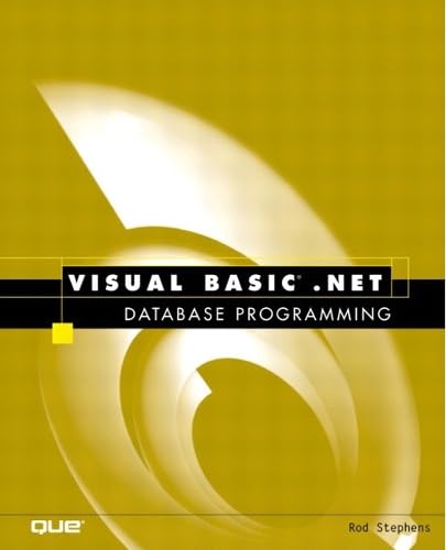 9780789726810: Visual Basic.NET Database Programming