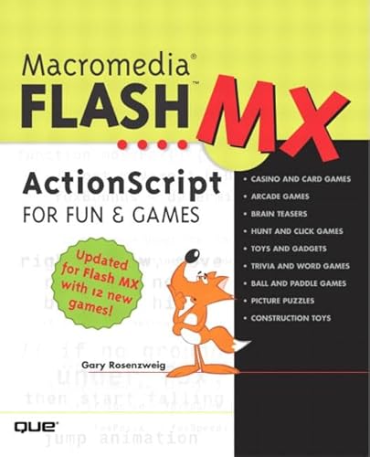 Beispielbild fr Macromedia Flash MX ActionScript for Fun and Games zum Verkauf von Better World Books