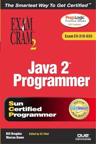 Stock image for Java 2 Programmer Exam Cram 2 (Exam Cram CX-310-035) [With CDROM] for sale by ThriftBooks-Atlanta