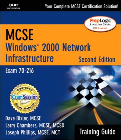 Imagen de archivo de McSe Windows 2000 Network Infrastructure: Exam 70-216 Training Guide a la venta por Mispah books