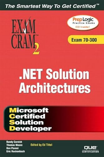 Imagen de archivo de MCSD .Net Solution Architectures: Exam 70-300 a la venta por Half Price Books Inc.