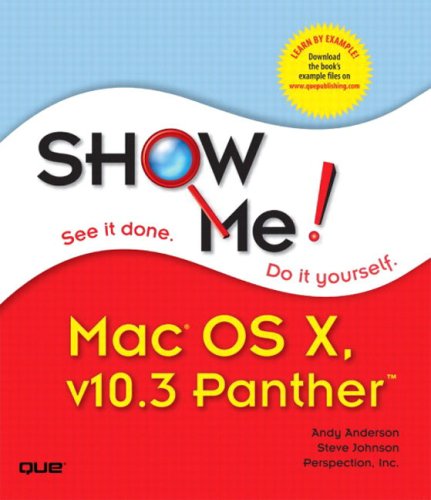 9780789730664: Show Me Mac OS X Panther