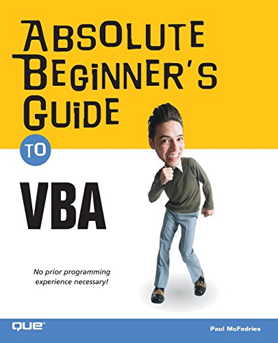 Imagen de archivo de Absolute Beginner's Guide to VBA a la venta por Better World Books: West