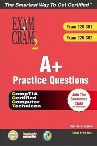9780789731081: A+ Certification Practice Questions Exam Cram 2 (Exams: 220-301, 220-302)