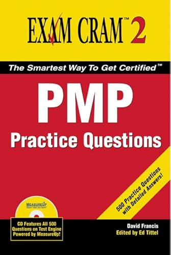 Beispielbild fr PMP Practice Questions Exam Cram 2 zum Verkauf von Better World Books