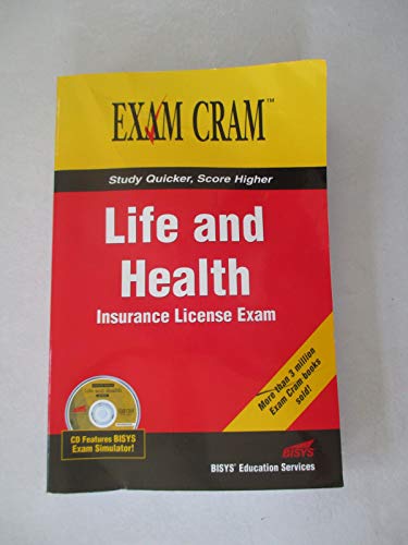 Imagen de archivo de Life and Health Insurance License Exam Cram a la venta por SecondSale