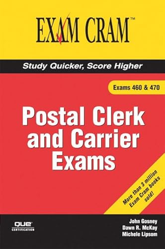 Imagen de archivo de Postal Clerk And Carrier Exams: Exam Cram a la venta por Kona Bay Books
