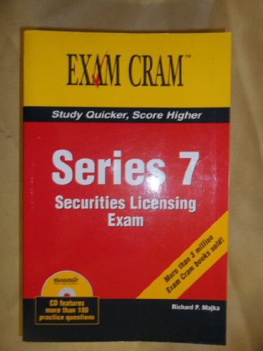 Imagen de archivo de Series 7 Securities Licensing Exam Review Exam Cram a la venta por Front Cover Books