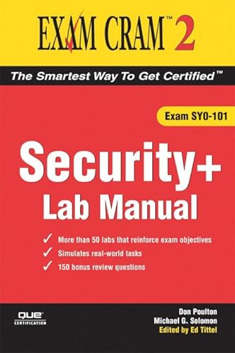 9780789732910: Security+ Exam Cram 2 Lab Manual