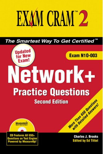 Imagen de archivo de Network+ Certification Practice Questions : Exam N10-003 a la venta por Better World Books