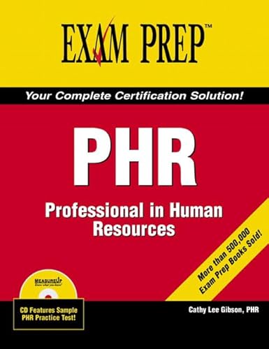 Stock image for PHR: Professional in Human Resources for sale by ThriftBooks-Reno