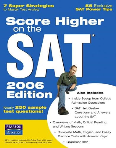 9780789734549: Score Higher on the New SAT