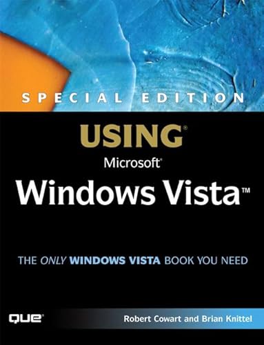 Imagen de archivo de Using Microsoft Windows Vista: Special Edition a la venta por HPB-Red