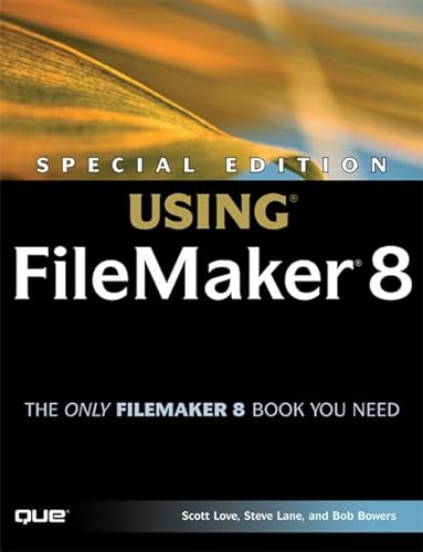 Stock image for Special Edition Using FileMaker 8 for sale by Better World Books: West