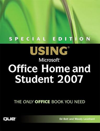 Imagen de archivo de Special Edition Using Microsoft Office Home and Student 2007 a la venta por WorldofBooks