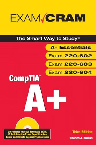 9780789735645: CompTIA A+ Exam Cram (Exams 220-602, 220-603, 220-604)