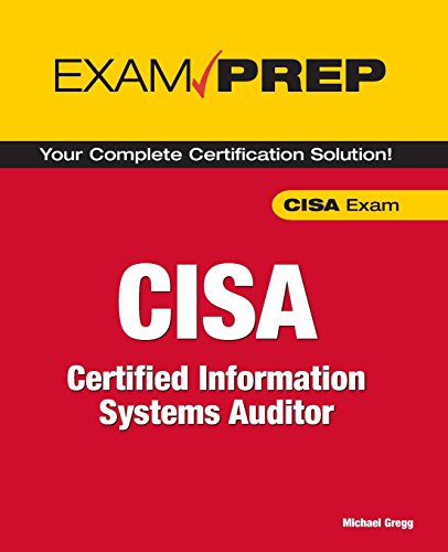 9780789735737: CISA Exam Prep: Certified Information Systems Auditor