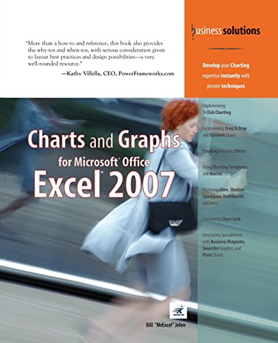 9780789736109: Charts and Graphs for Microsoft Office Excel 2007