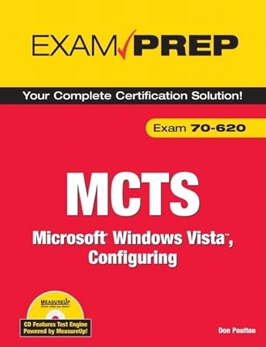 Imagen de archivo de McTs 70-620 Exam Prep: Microsoft Windows Vista, Configuring a la venta por Phatpocket Limited