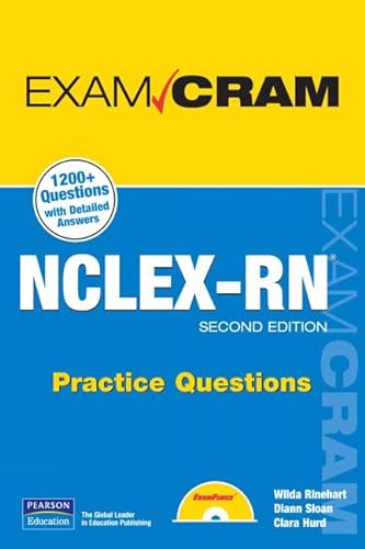 Stock image for Exam Cram NCLEX-RN Practice Questions for sale by HPB-Red