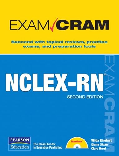 Imagen de archivo de Nclex-RN Exam Cram [With CDROM] a la venta por ThriftBooks-Dallas