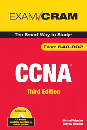 9780789737120: Exam Cram CCNA: Exam 640-802