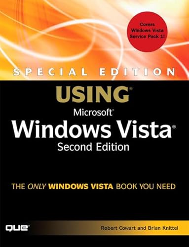 Using Microsoft Windows Vista (9780789737816) by Cowart, Robert; Knittel, Brian