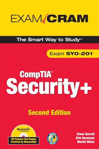 Beispielbild fr CompTIA Security+ Exam Cram [With CDROM] zum Verkauf von ThriftBooks-Dallas