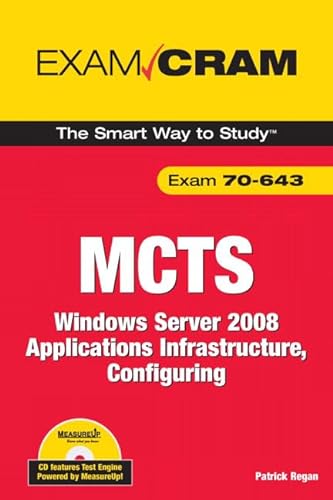 9780789738196: MCTS 70-643: Windows Server 2008 Applications Infrastructure, Configuring