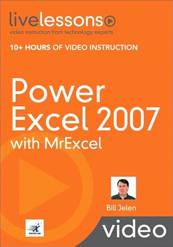 Power Excel 2007 with MrExcel (Video Training) (9780789738257) by Jelen, Bill