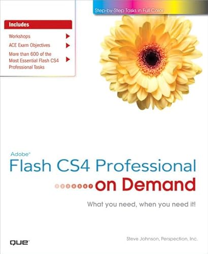 9780789738363: Adobe Flash CS4 Professional on Demand