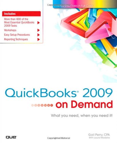 Beispielbild fr QuickBooks 2009 zum Verkauf von Better World Books