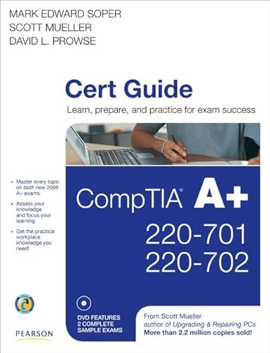 Beispielbild fr CompTIA A+ Cert Guide: 220-701, 220-702 [With DVD ROM] zum Verkauf von ThriftBooks-Atlanta