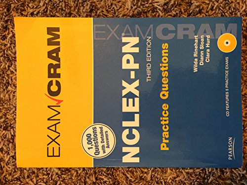 Stock image for NCLEX-PN Practice Questions (Exam Cram) for sale by HPB-Red
