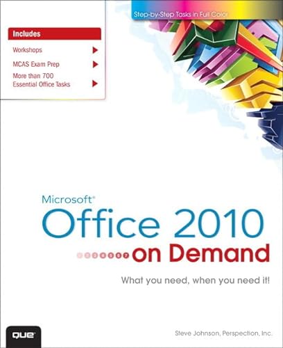 9780789742780: Microsoft Office 2010 On Demand