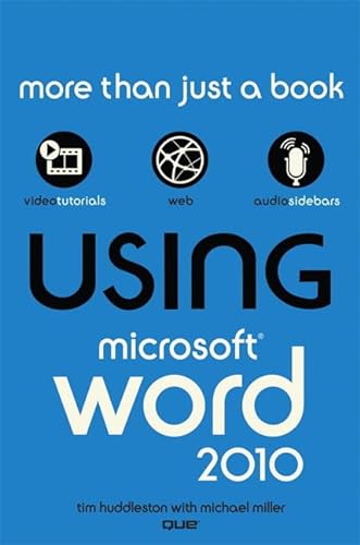 Imagen de archivo de Using Microsoft Word 2010 a la venta por Better World Books Ltd