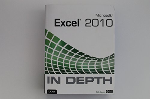 Stock image for Microsoft Excel 2010 in Depth for sale by Better World Books