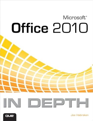 Imagen de archivo de Microsoft Office 2010 in Depth a la venta por Better World Books